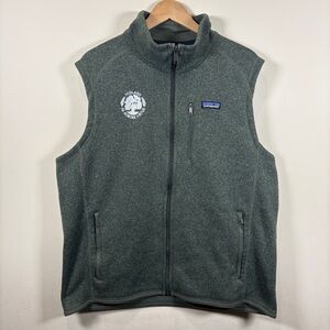 Patagonia Better Sweater Fleece Forest Green Heather Vest In Robore Virtus